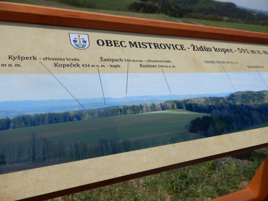 infotabule - výhledy
